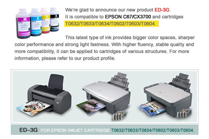 For EPSON STYLUS C67/CX3700/CX4700