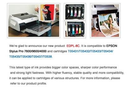 For EPSON Pro 4000/7600/9600